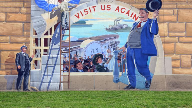 History told by the murals in Cape Girardeau History told by the murals in Cape Girardeau