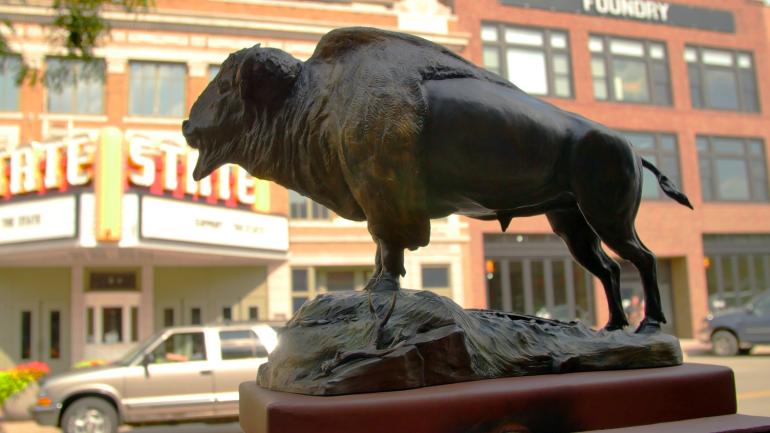SculptureWalk art project in downtown Sioux Falls SculptureWalk art project in downtown Sioux Falls