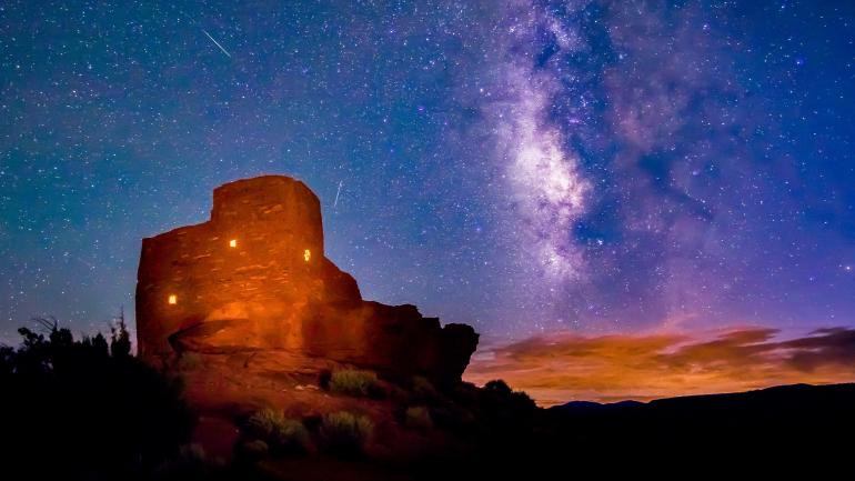 Star gazing in Flagstaff, Arizona Star gazing in Flagstaff, Arizona