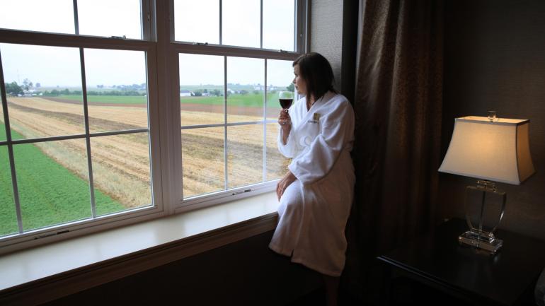 Relaxing at AmishView Inn & Suites in Lancaster, Pennsylvania Relaxing at AmishView Inn & Suites in Lancaster, Pennsylvania