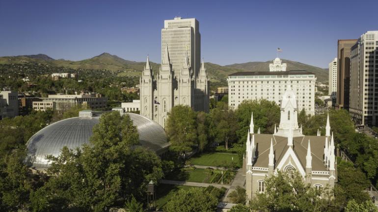 Historic Temple Square in Salt Lake City, Utah Historic Temple Square in Salt Lake City, Utah
