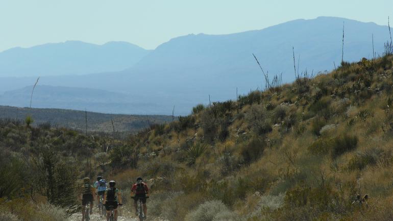 Exploring Big Bend on a mountain bike tour Exploring Big Bend on a mountain bike tour