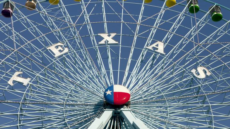 Texas Ferris Wheel at Fair Park Texas Ferris Wheel at Fair Park