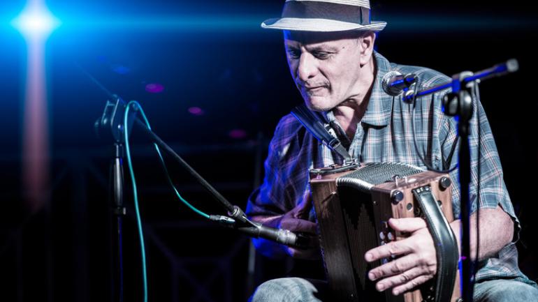 The accordion, a mainstay in Cajun and zydeco music The accordion, a mainstay in Cajun and zydeco music
