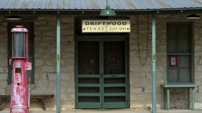 Rustic stop in Driftwood, Texas Rustic stop in Driftwood, Texas