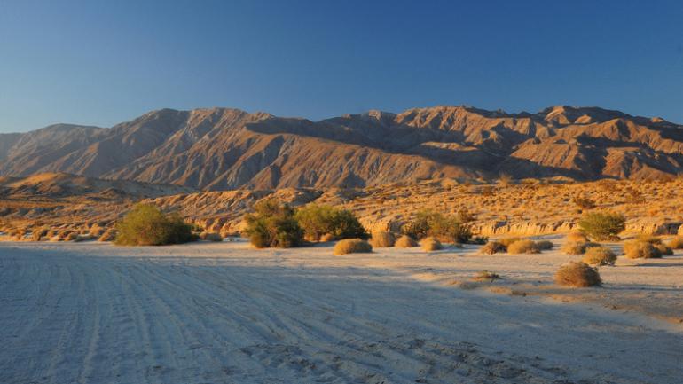 Four-wheeling to Fonts Point in the Anza-Borrego Desert State Park Four-wheeling to Fonts Point in the Anza-Borrego Desert State Park