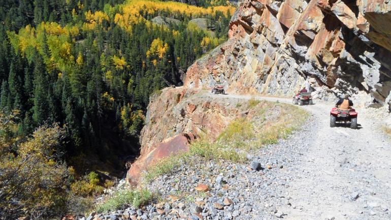 ATV adventures on trails surrounding Lake City ATV adventures on trails surrounding Lake City