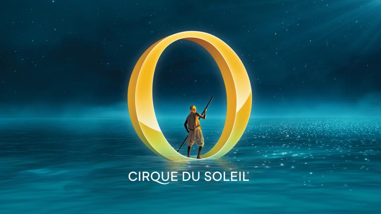 "O" performs Wednesday through Sunday at 7:00 pm and 9:30 pm. The show is dark on Monday and Tuesday. "O" performs Wednesday through Sunday at 7:00 pm and 9:30 pm. The show is dark on Monday and Tuesday.