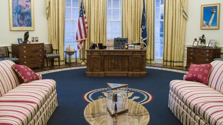Replica of the Oval Office at the Clinton Presidential Center and Park Replica of the Oval Office at the Clinton Presidential Center and Park