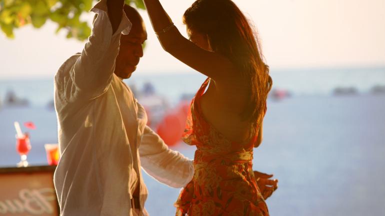 Dancing to live music on the Florida Gulf Coast Dancing to live music on the Florida Gulf Coast