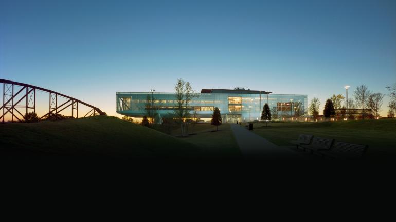 The Clinton Presidential Center in Little Rock, Arkansas, includes a library, museum and scholar program The Clinton Presidential Center in Little Rock, Arkansas, includes a library, museum and scholar program