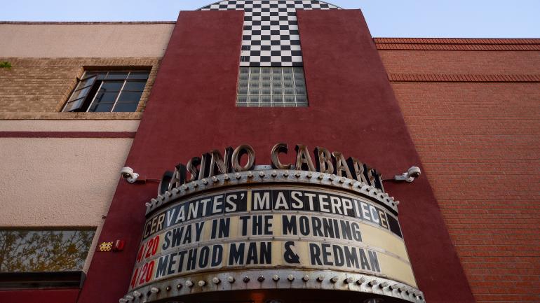 Cervantes Masterpiece, a concert venue in a former casino in Denver Cervantes Masterpiece, a concert venue in a former casino in Denver