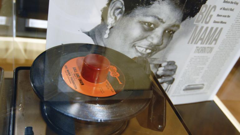 Learning about Big Mama Thornton at the Delta Blues Museum Learning about Big Mama Thornton at the Delta Blues Museum