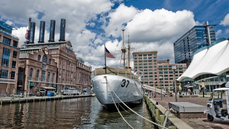 Inner Harbor district of Baltimore Inner Harbor district of Baltimore