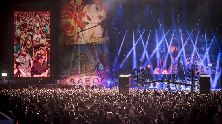 The popular KAABOO Del Mar music festival in San Diego, California The popular KAABOO Del Mar music festival in San Diego, California