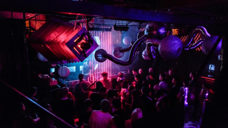 A colorful Atlanta music venue A colorful Atlanta music venue