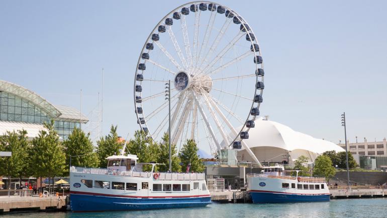 Classic Lake Tours depart from Navy Pier Classic Lake Tours depart from Navy Pier