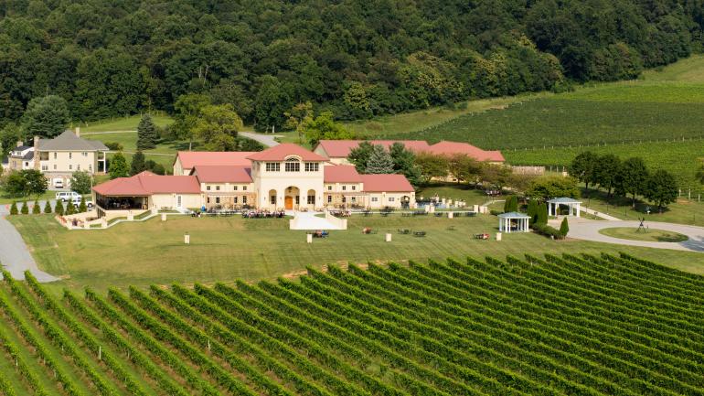 Breaux Vineyards, a Cajun-owned winery in Loudoun County Breaux Vineyards, a Cajun-owned winery in Loudoun County