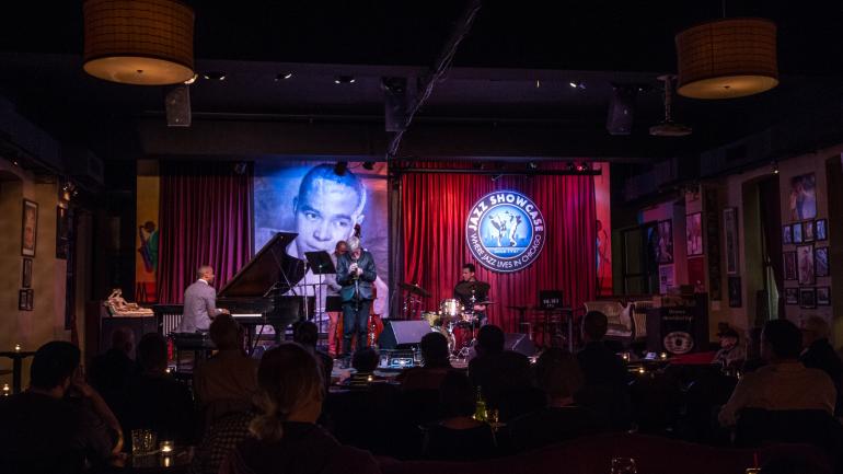 An intimate live performance at Jazz Showcase An intimate live performance at Jazz Showcase
