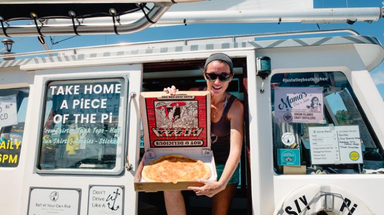 The Pizza Pi Boat The Pizza Pi Boat
