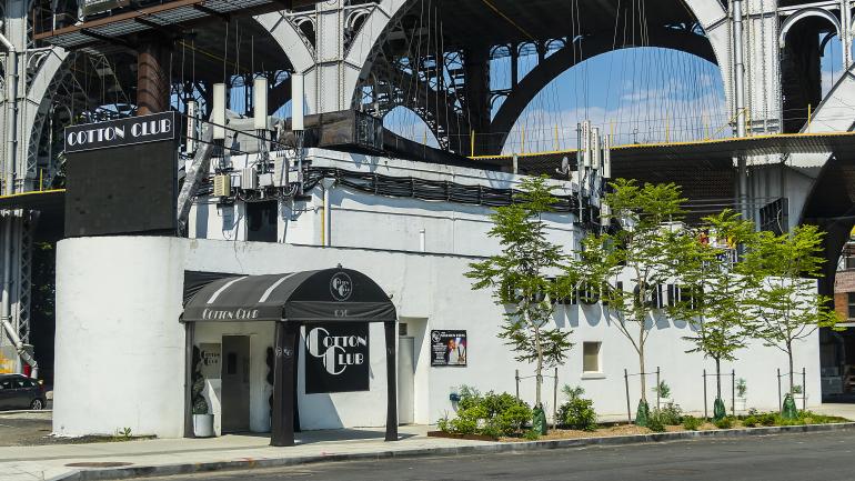 The legendary Cotton Club, a landmark in Harlem in New York City The legendary Cotton Club, a landmark in Harlem in New York City