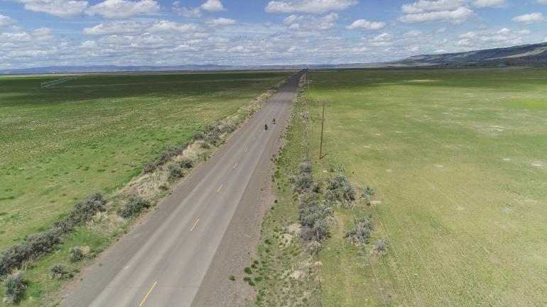 Traveling the open road in Eastern Oregon via motorcycle Traveling the open road in Eastern Oregon via motorcycle