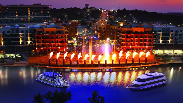 Excitement on the waterfront at Branson Landing Excitement on the waterfront at Branson Landing