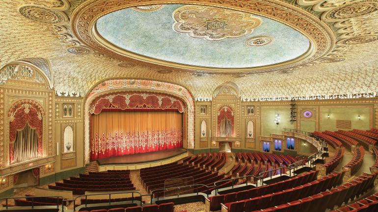 Ornate interior of the Tennessee Theatre, one of the Knoxville Symphony Orchestra’s venues Ornate interior of the Tennessee Theatre, one of the Knoxville Symphony Orchestra’s venues