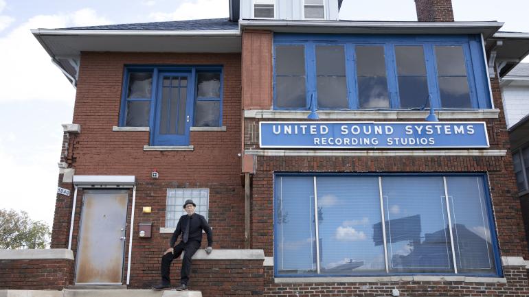 Outside the United Sound Systems Recording Studios Outside the United Sound Systems Recording Studios