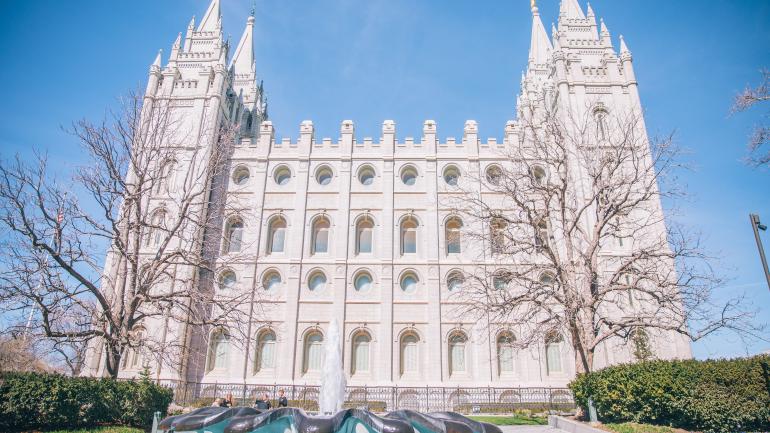 The centerpiece of Temple Square The centerpiece of Temple Square