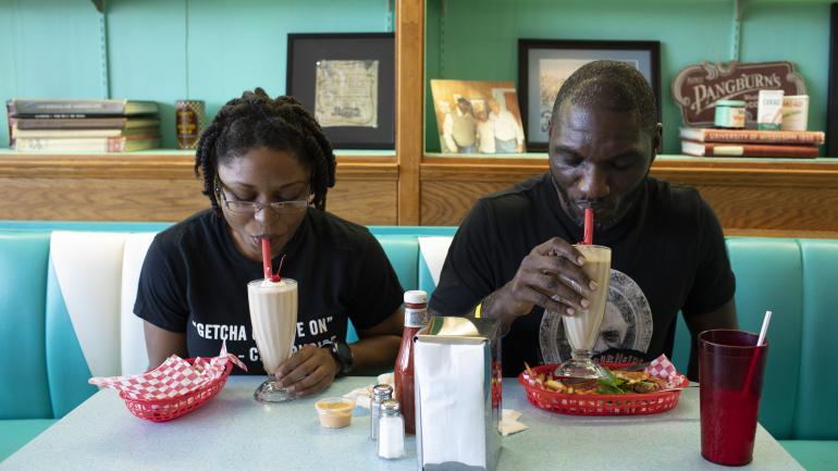 Sampling the diner-style favorites at Brent's Drugs Sampling the diner-style favorites at Brent's Drugs