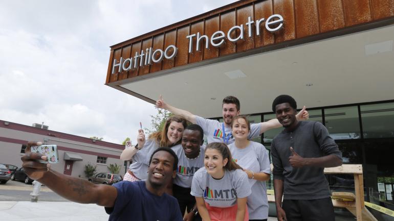 The Hattiloo Theatre, a popular venue in Memphis’ Overton Square The Hattiloo Theatre, a popular venue in Memphis’ Overton Square