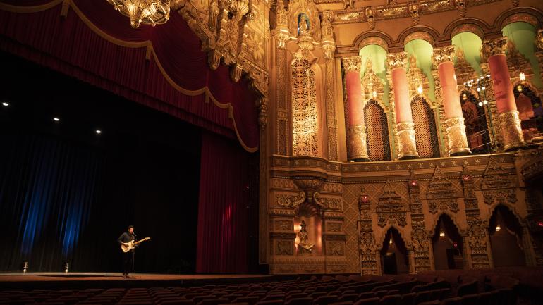 The ornate interior of the historic Fox Theatre The ornate interior of the historic Fox Theatre