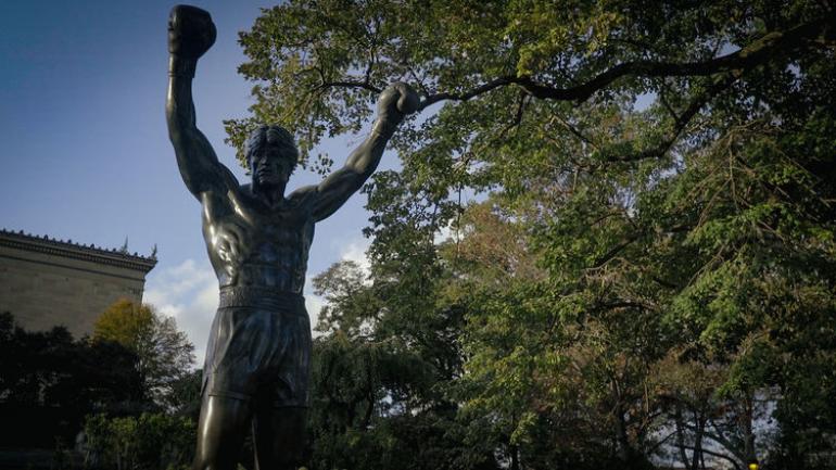Rocky statue Rocky statue