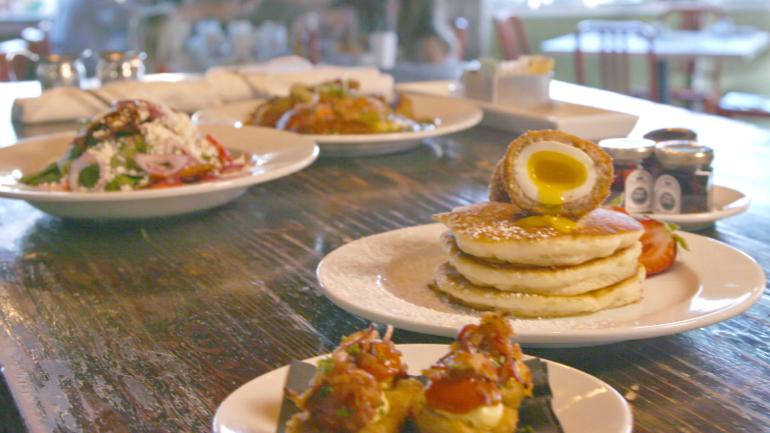 Comfort food staples at Eat restaurant in Las Vegas, Nevada Comfort food staples at Eat restaurant in Las Vegas, Nevada
