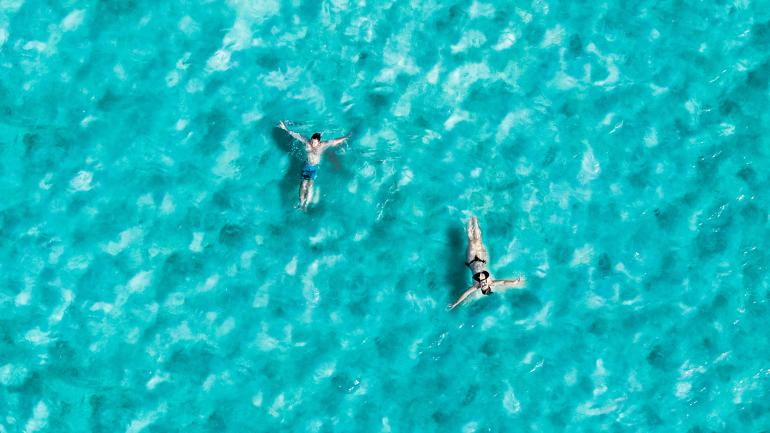 A relaxing daytime float in La Parguera A relaxing daytime float in La Parguera