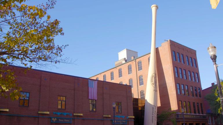 The Louisville Slugger Museum & Factory in Kentucky The Louisville Slugger Museum & Factory in Kentucky