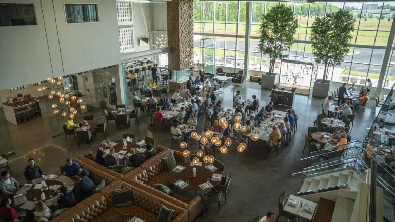 Dining at Bardstown Bourbon Company Distillery’s Bottle & Bond Kitchen and Bar Dining at Bardstown Bourbon Company Distillery’s Bottle & Bond Kitchen and Bar