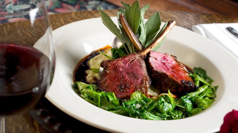 Dining on locally sourced food at Wild Sage in Jackson Dining on locally sourced food at Wild Sage in Jackson