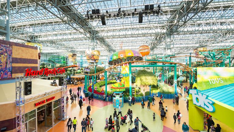 Thrilling rides for the whole family at Nickelodeon Universe Thrilling rides for the whole family at Nickelodeon Universe