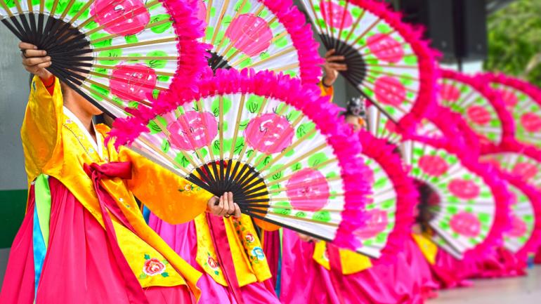 A colorful outdoor performance at Overpeck County Park A colorful outdoor performance at Overpeck County Park