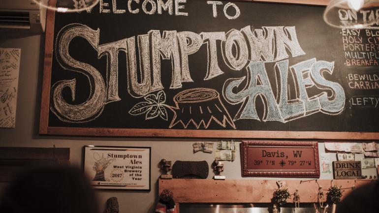 Fun local details at Stumptown Ales in Davis Fun local details at Stumptown Ales in Davis