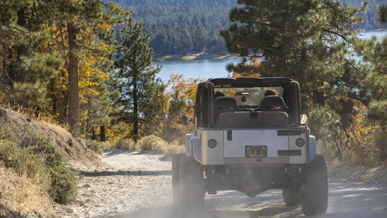An off-road tour with Big Bear Jeep Experience in Big Bear Lake, California An off-road tour with Big Bear Jeep Experience in Big Bear Lake, California