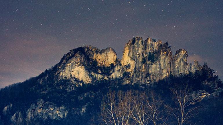Stargazing in the mountains of West Virginia Stargazing in the mountains of West Virginia