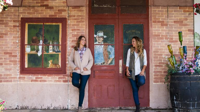Fun photo opportunity with local art in Coulterville, California Fun photo opportunity with local art in Coulterville, California