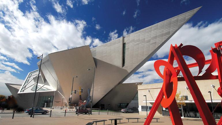 The eye-catching modern architecture of the Denver Art Museum The eye-catching modern architecture of the Denver Art Museum