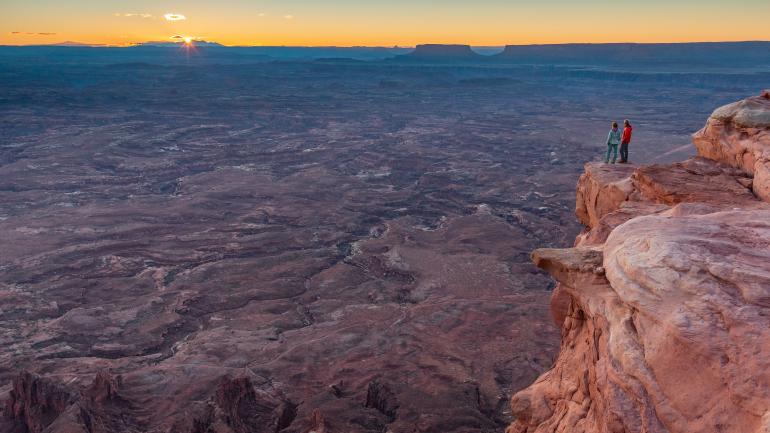 An epic view of Canyonlands National Park in Utah An epic view of Canyonlands National Park in Utah