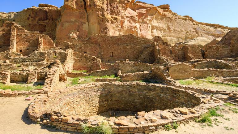 D’incroyables structures au Chaco Culture National Historical Park D’incroyables structures au Chaco Culture National Historical Park