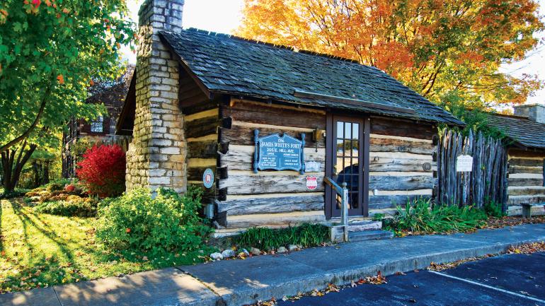 Exterior of James White's Fort, which dates to 1786 and is considered Knoxville's first home Exterior of James White's Fort, which dates to 1786 and is considered Knoxville's first home