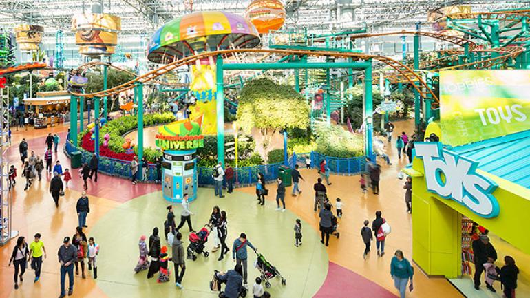 Thrilling rides for the whole family at Nickelodeon Universe Thrilling rides for the whole family at Nickelodeon Universe